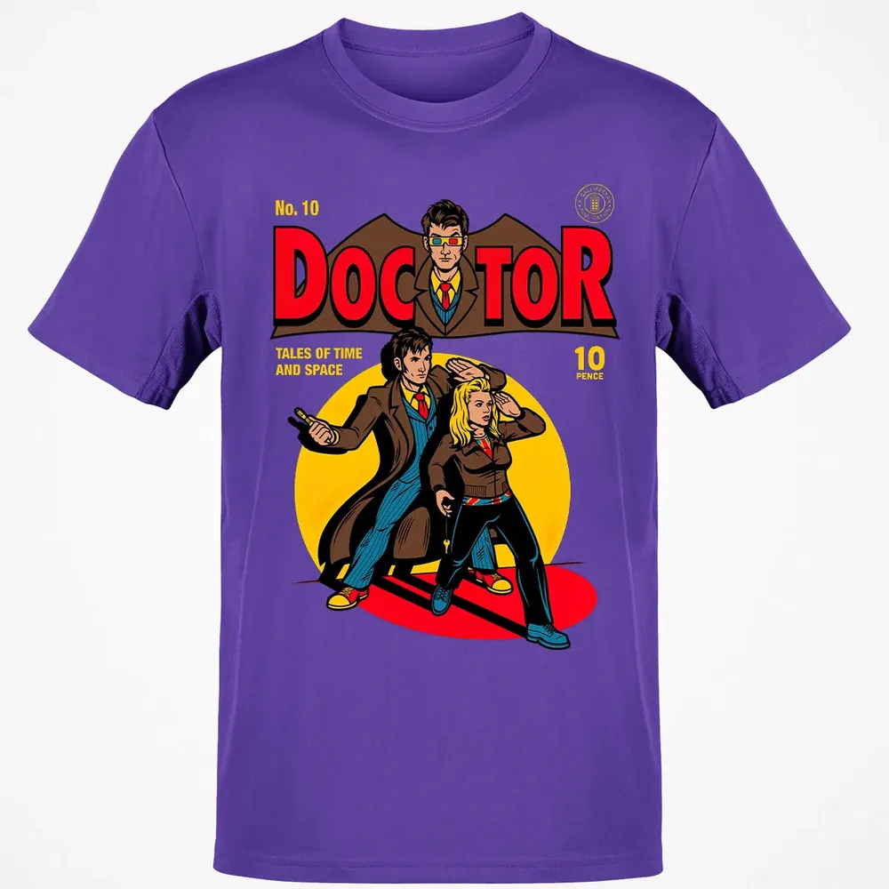 Doctor Comic Classic Unisex T-Shirt - 10