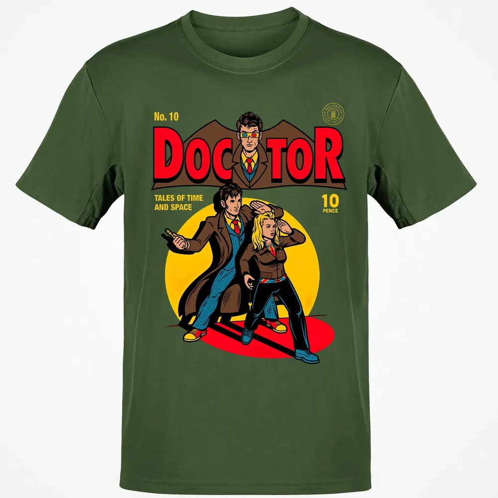 Doctor Comic Classic Unisex T-Shirt - 7