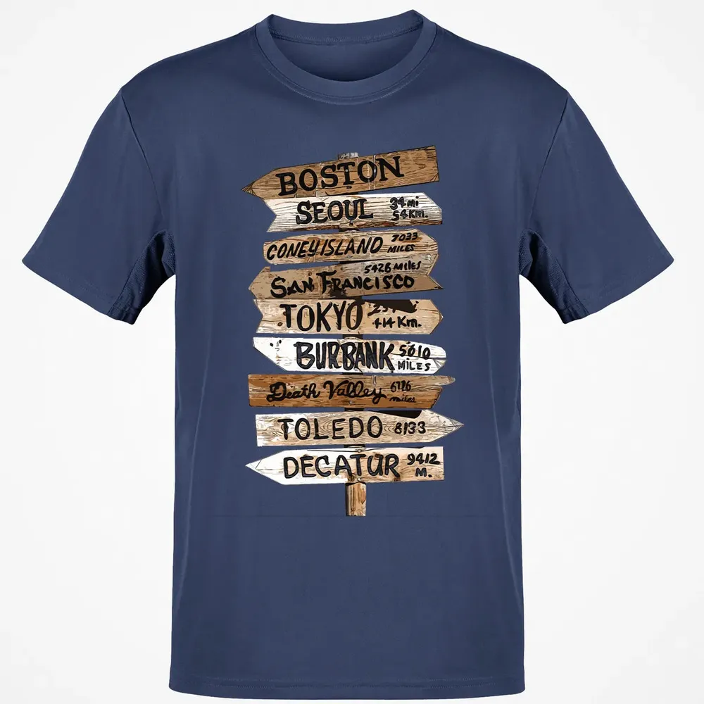 MASH Signpost Classic Unisex T-Shirt - 8