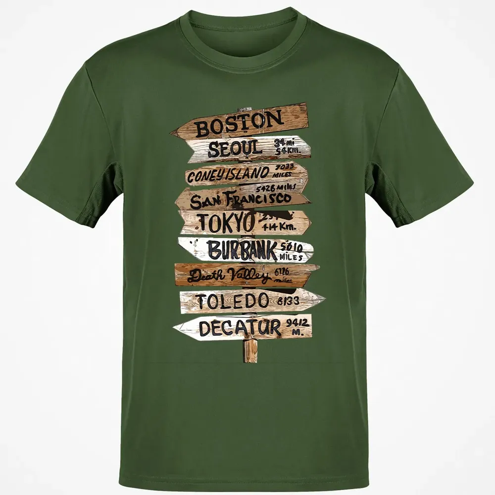 MASH Signpost Classic Unisex T-Shirt - 7