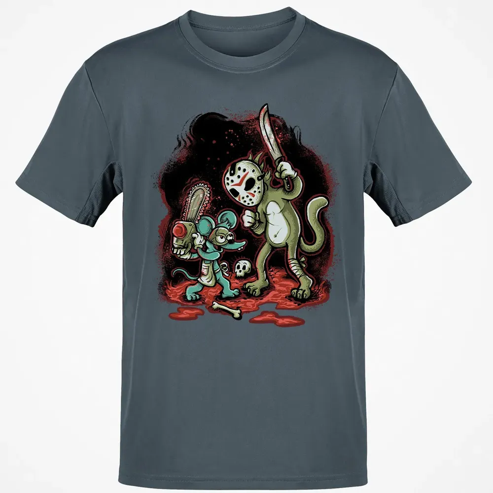 Itchy and Slashy Classic Unisex T-Shirt - 4