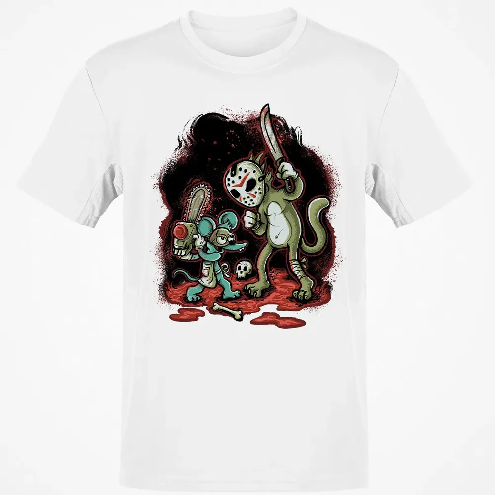 Itchy and Slashy Classic Unisex T-Shirt - 13