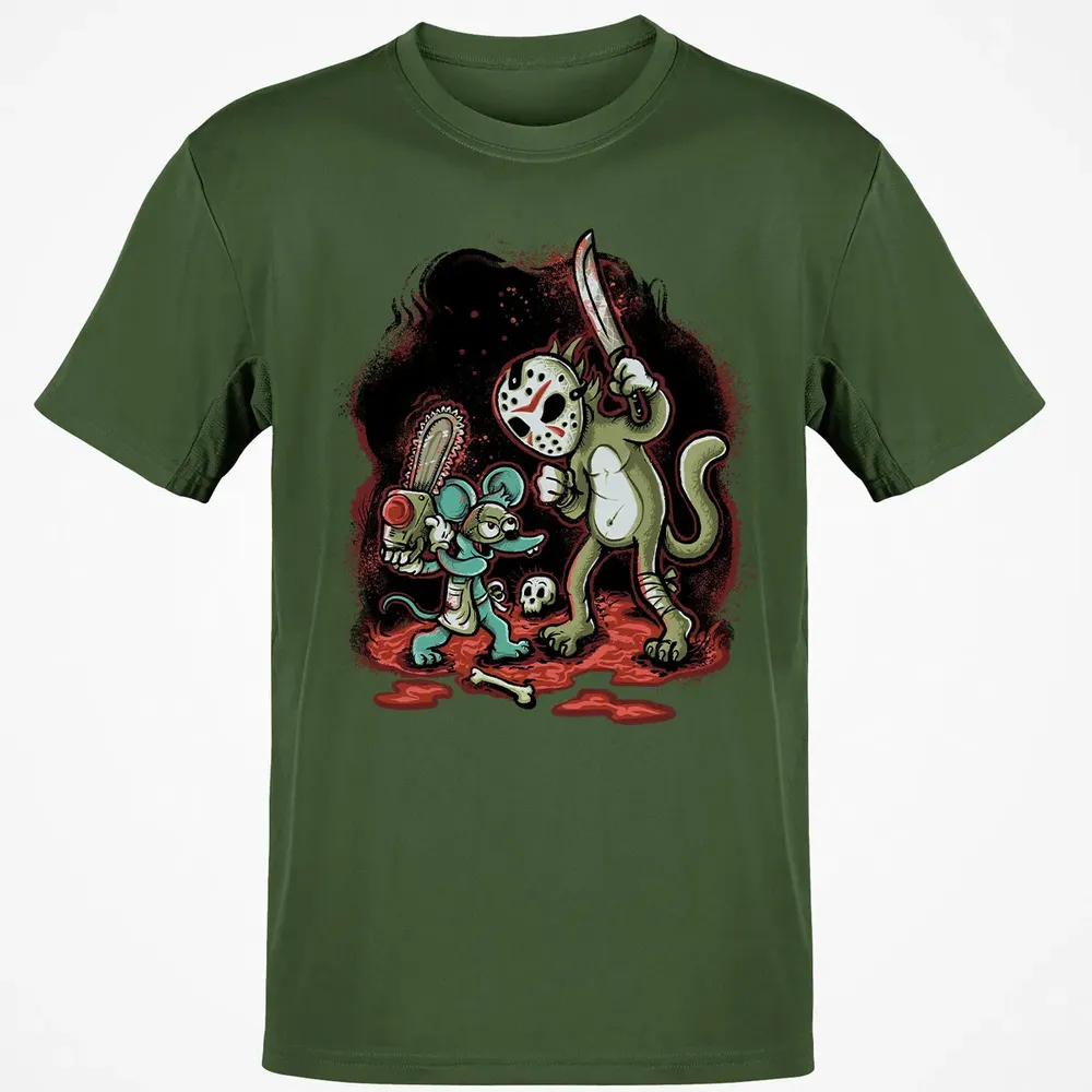 Itchy and Slashy Classic Unisex T-Shirt - 7