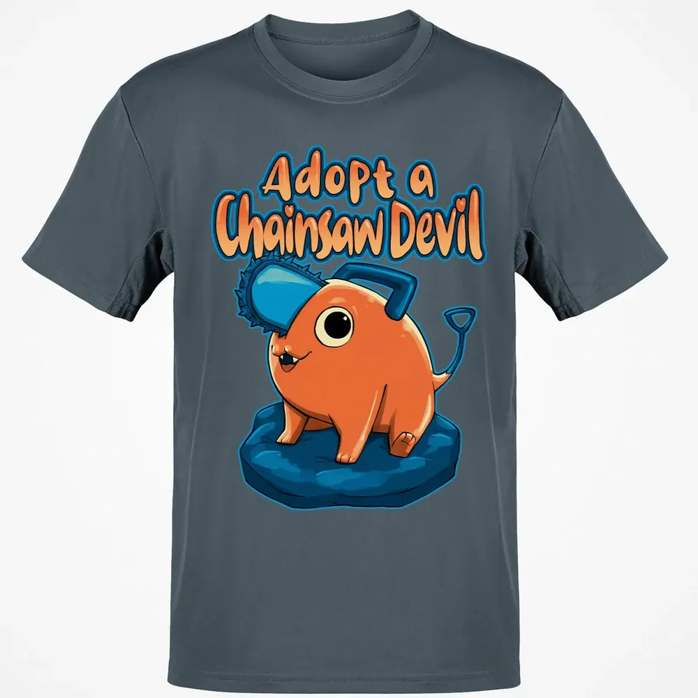 Adopt A Chainsaw Devil Classic Unisex T-Shirt - 4