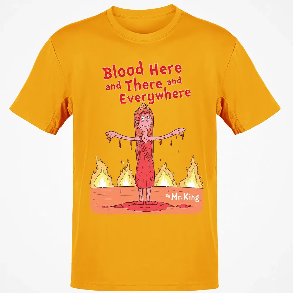 Blood Here and There and Everywhere Classic Unisex T-Shirt - 5