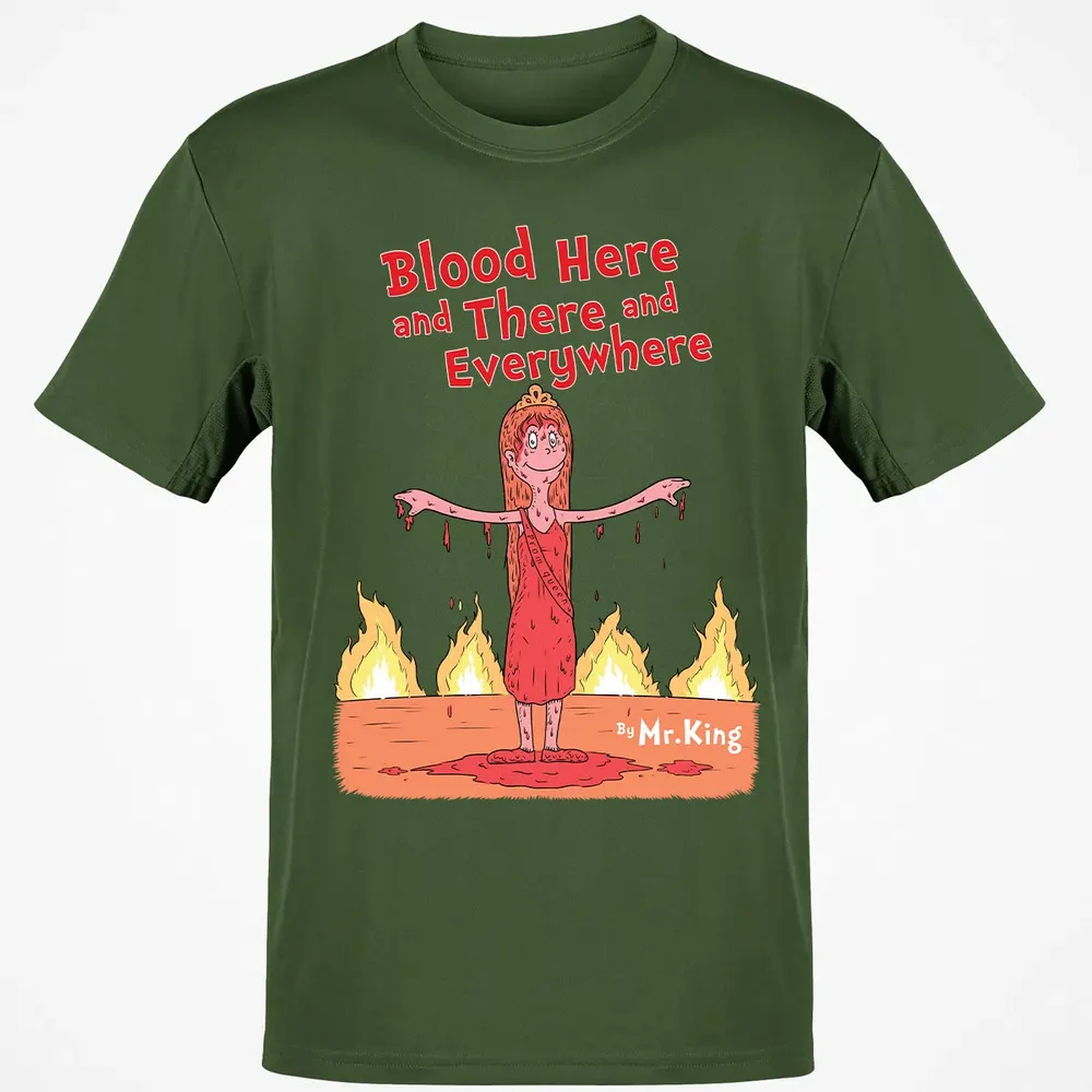 Blood Here and There and Everywhere Classic Unisex T-Shirt - 7