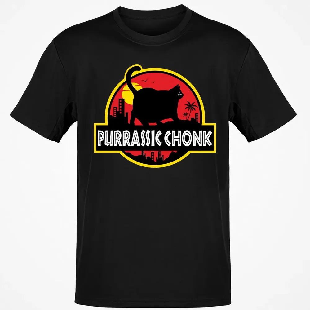 Purrassic Chonk Classic Unisex T-Shirt - 2