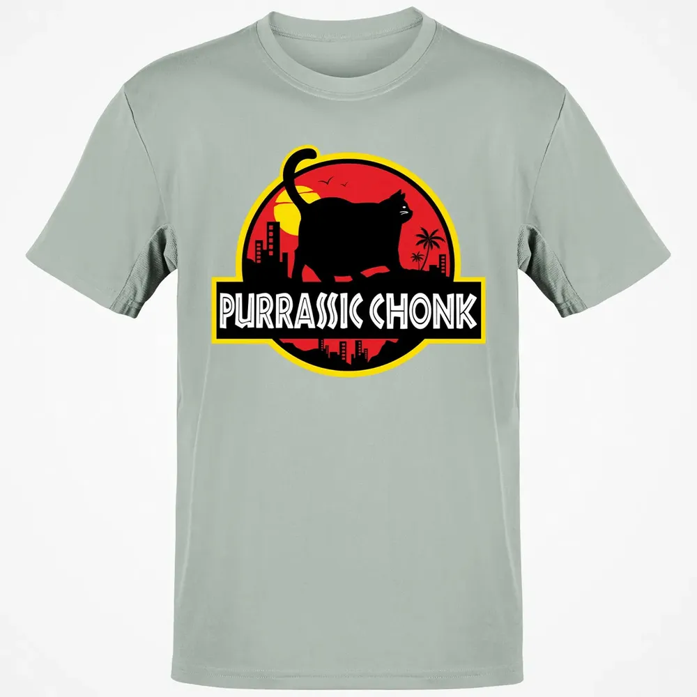 Purrassic Chonk Classic Unisex T-Shirt - 3