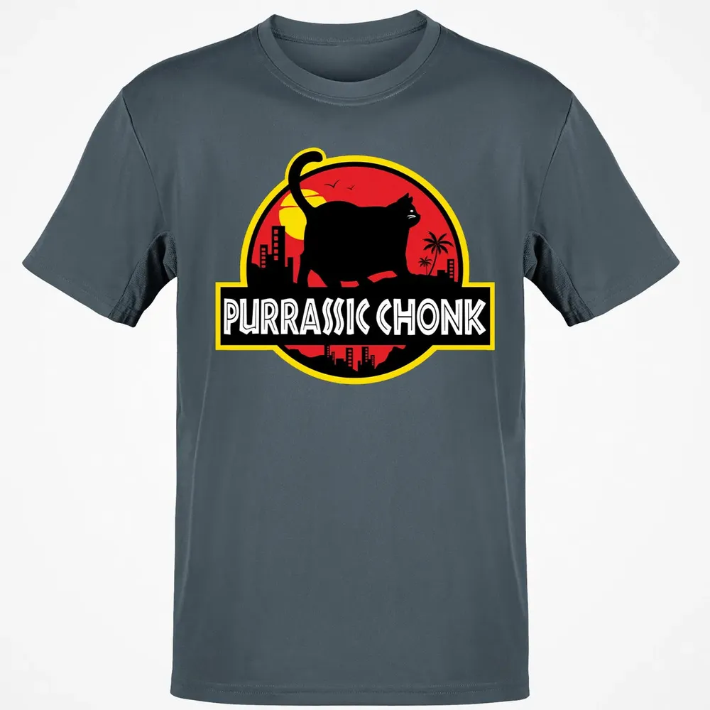 Purrassic Chonk Classic Unisex T-Shirt - 4