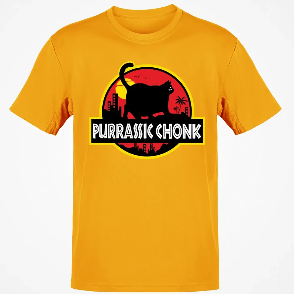 Purrassic Chonk Classic Unisex T-Shirt - 5