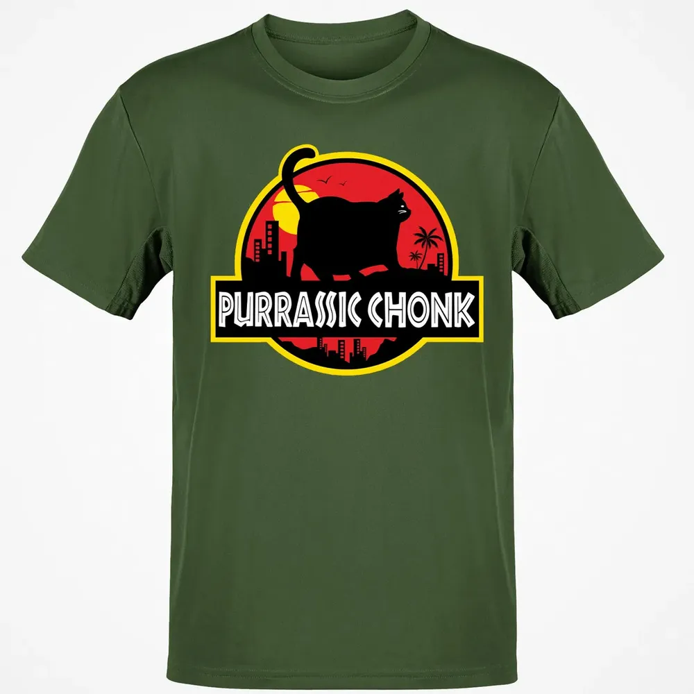 Purrassic Chonk Classic Unisex T-Shirt - 7