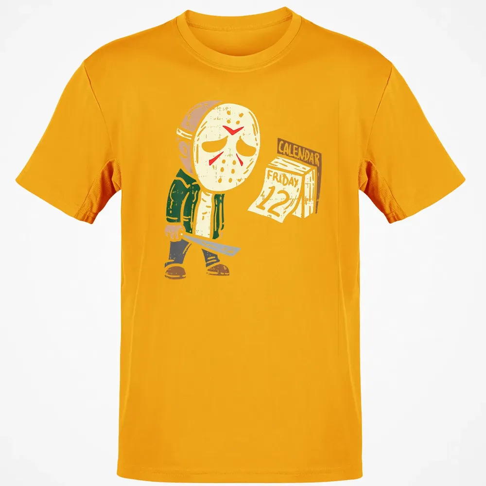 Friday 12th Funny Halloween Horror Movie Humor Classic Unisex T-Shirt - 5