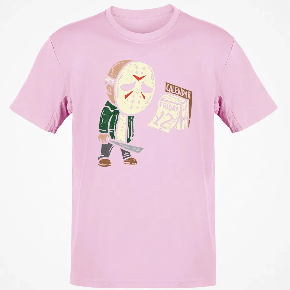 Friday 12th Funny Halloween Horror Movie Humor Classic Unisex T-Shirt - 6