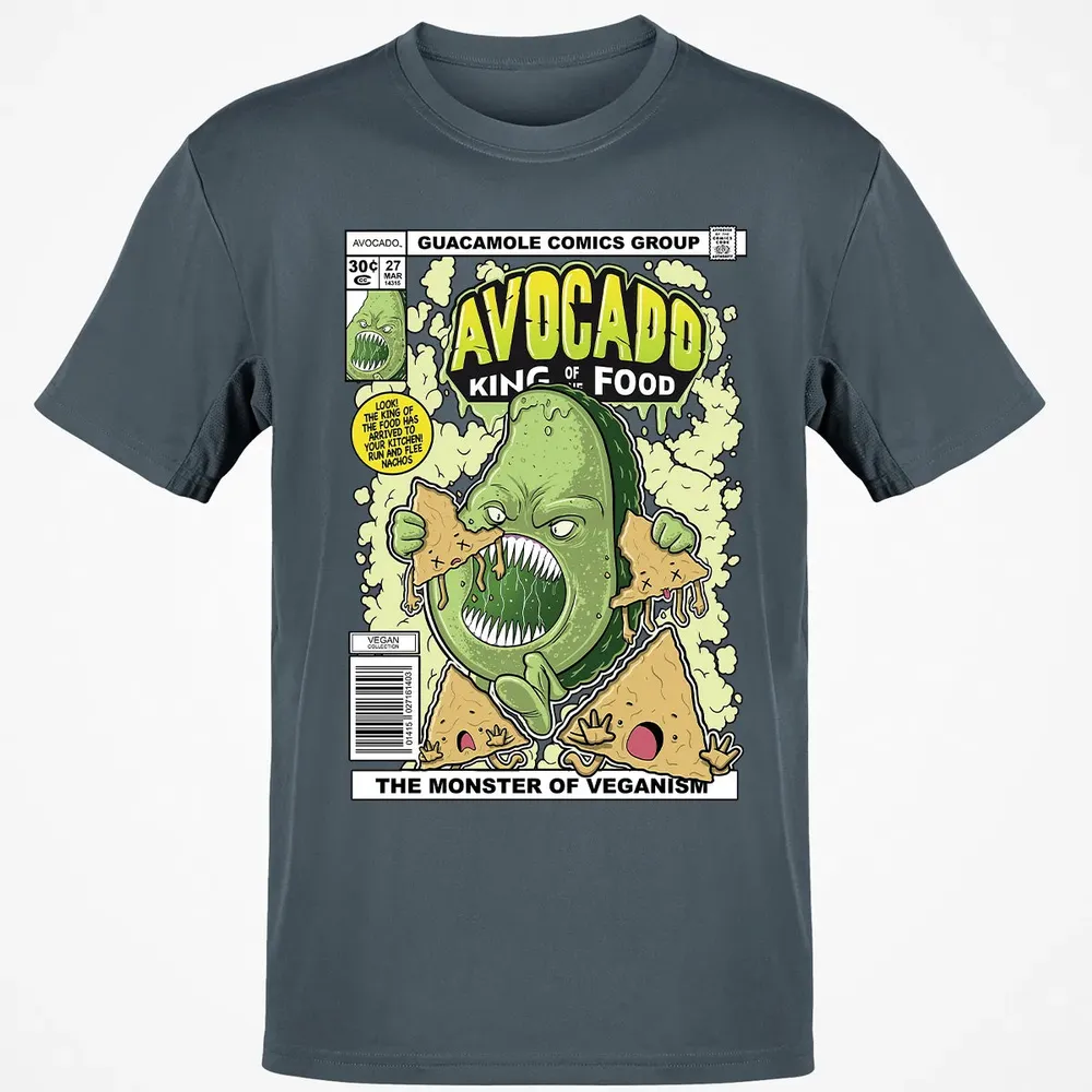 AVOCADO KING OF THE FOOD Classic Unisex T-Shirt - 4