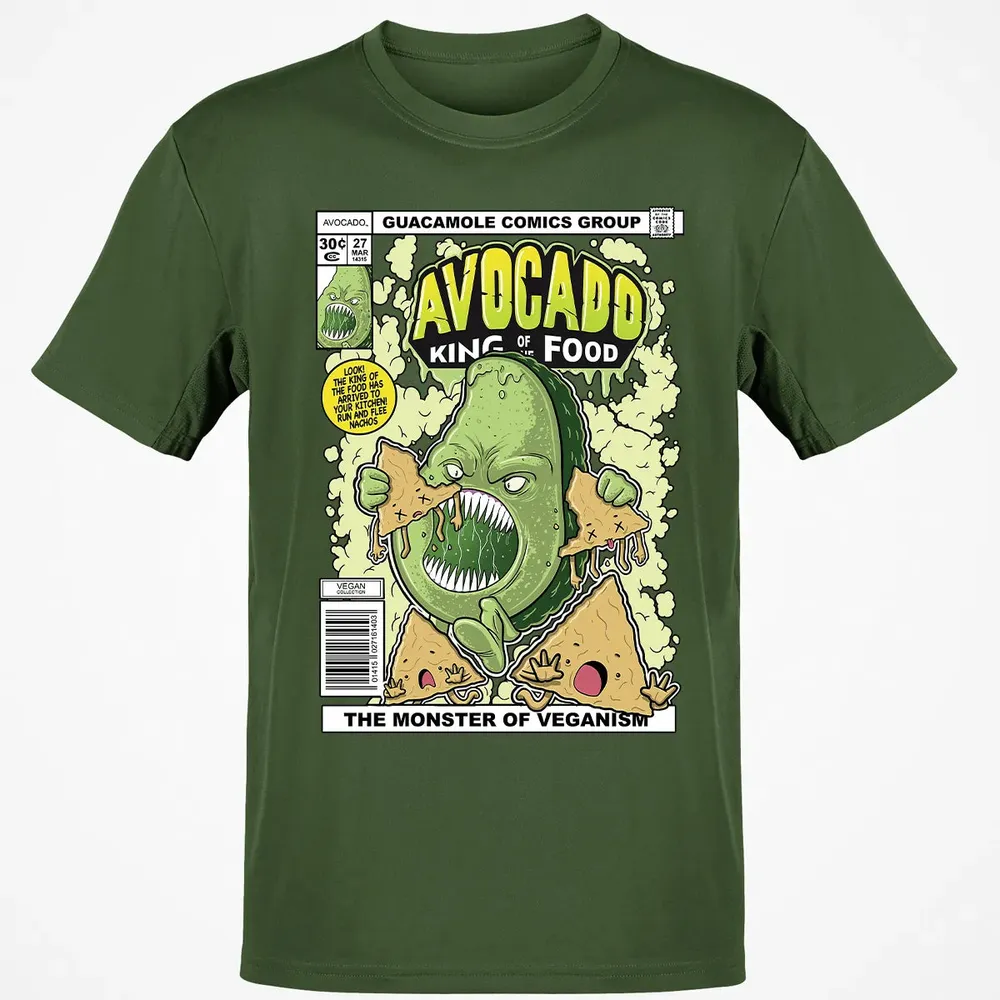 AVOCADO KING OF THE FOOD Classic Unisex T-Shirt - 7