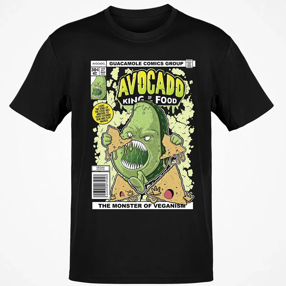 AVOCADO KING OF THE FOOD Classic Unisex T-Shirt - 2