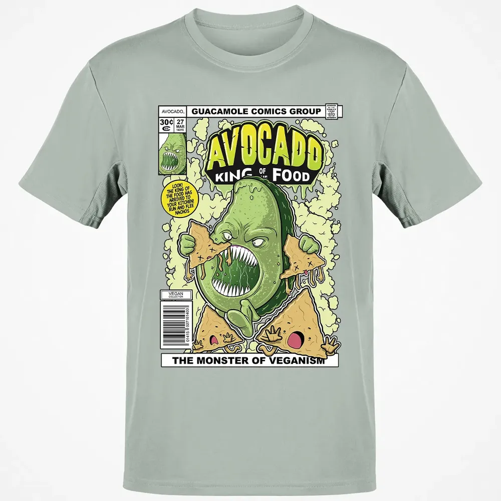 AVOCADO KING OF THE FOOD Classic Unisex T-Shirt - 3