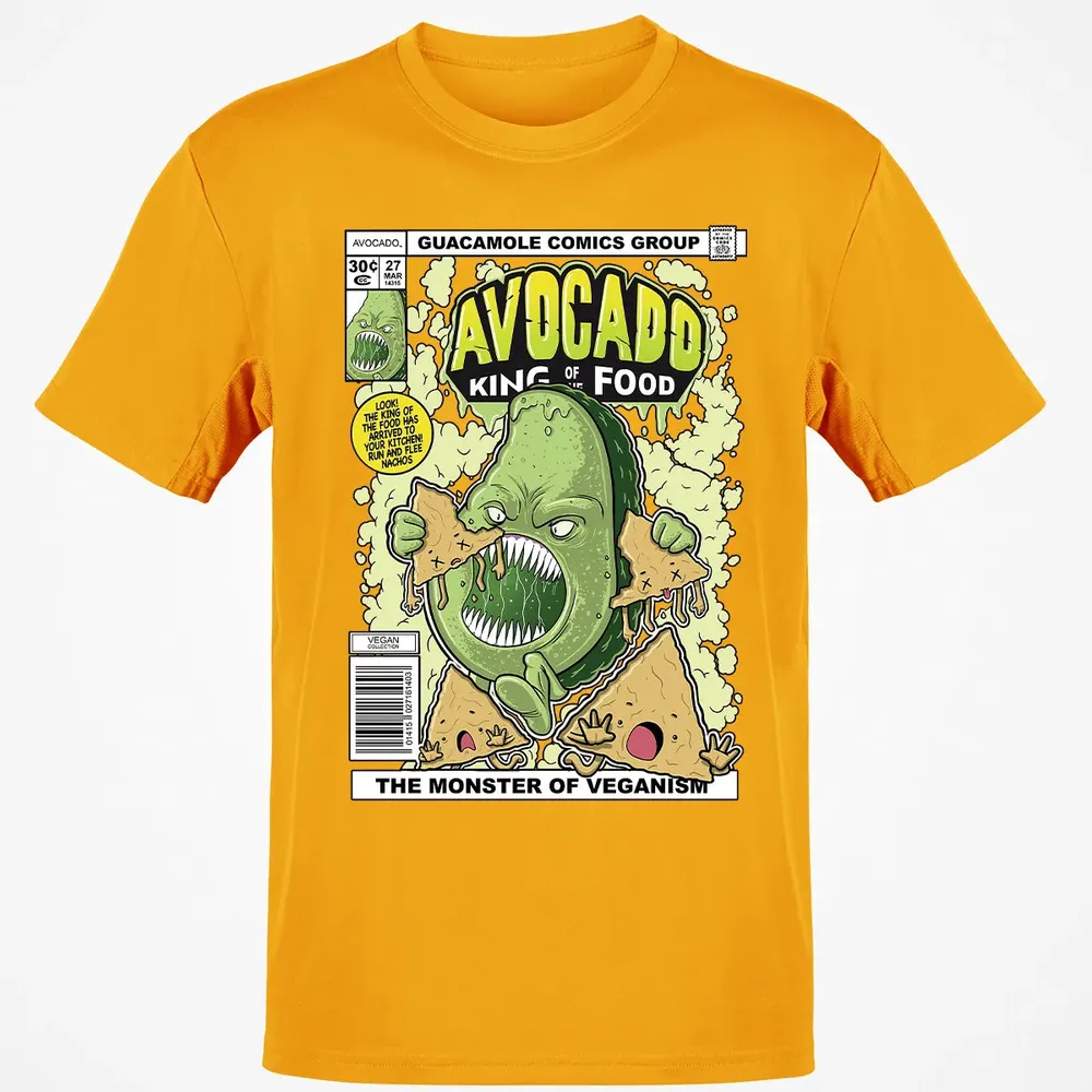 AVOCADO KING OF THE FOOD Classic Unisex T-Shirt - 5