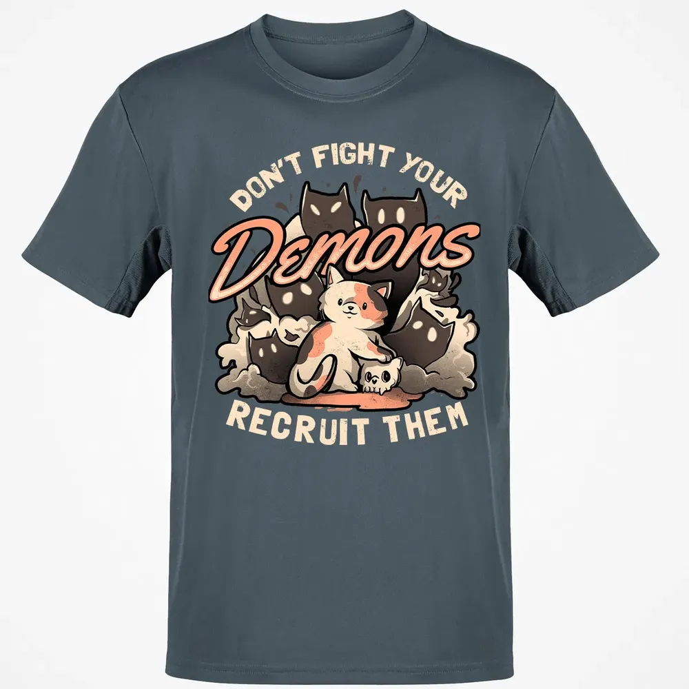 Don't Fight Your Demons Classic Unisex T-Shirt - 4