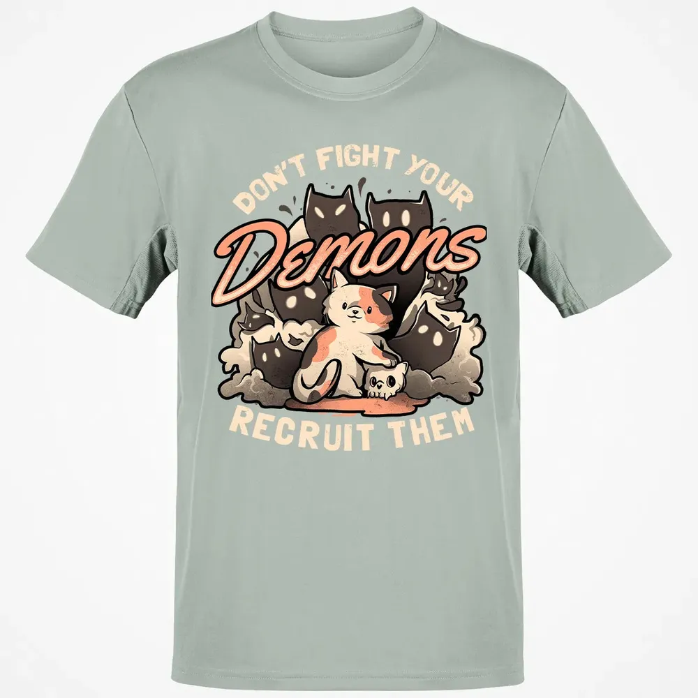 Don't Fight Your Demons Classic Unisex T-Shirt - 3