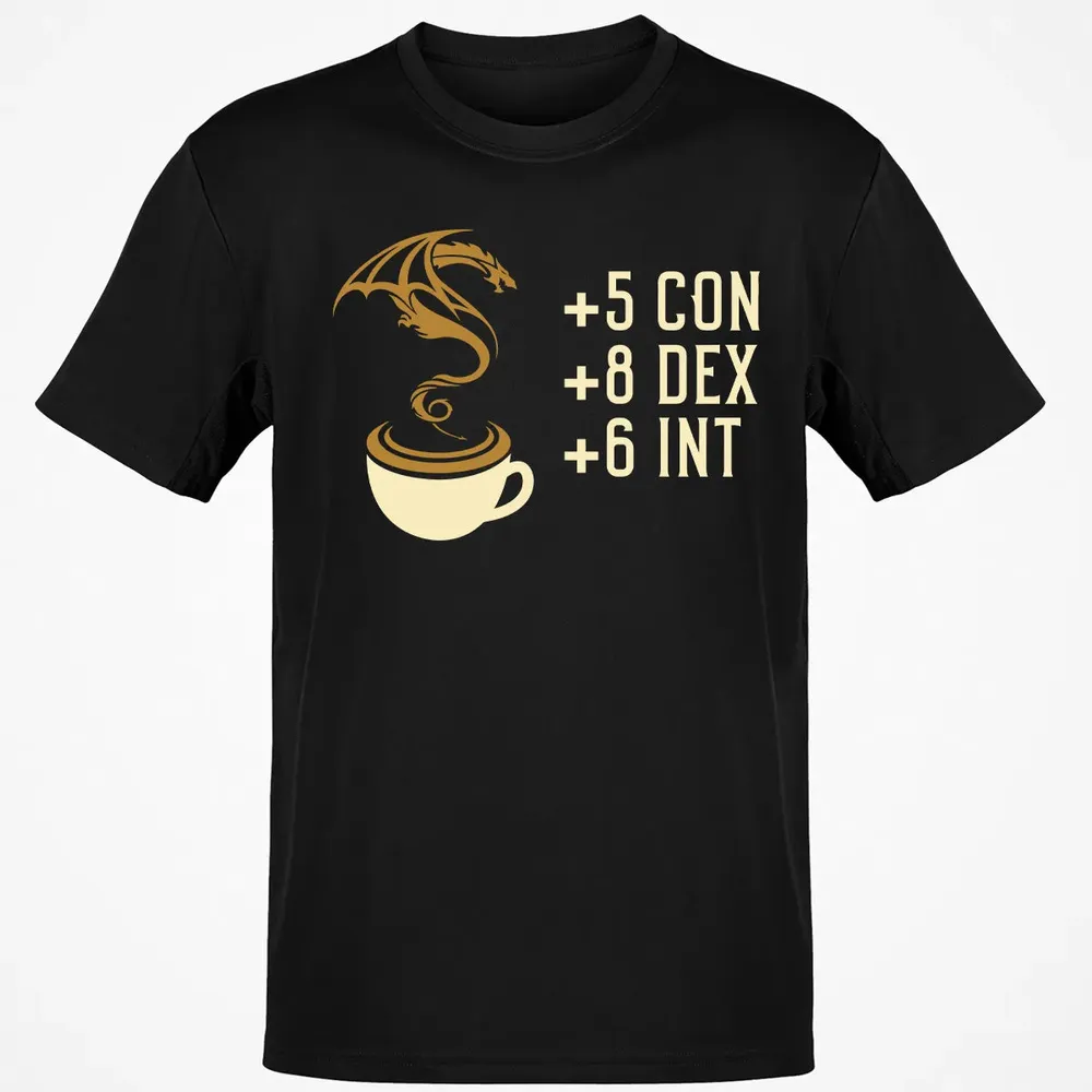 Coffee dragon Classic Unisex T-Shirt - 2