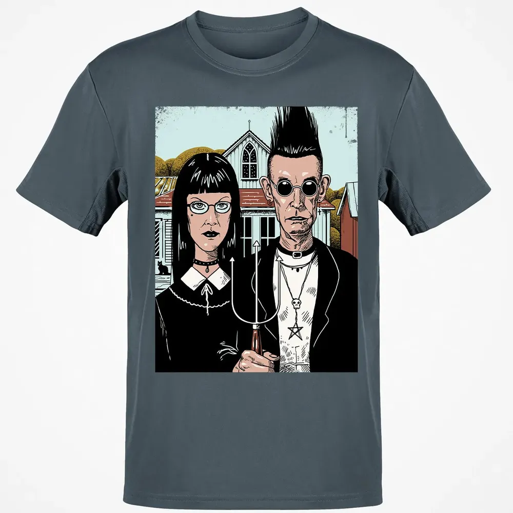American Goth Classic Unisex T-Shirt - 4
