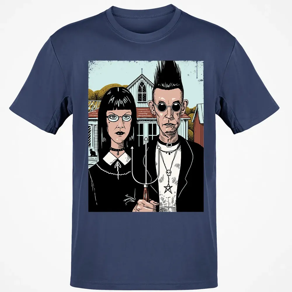 American Goth Classic Unisex T-Shirt - 8