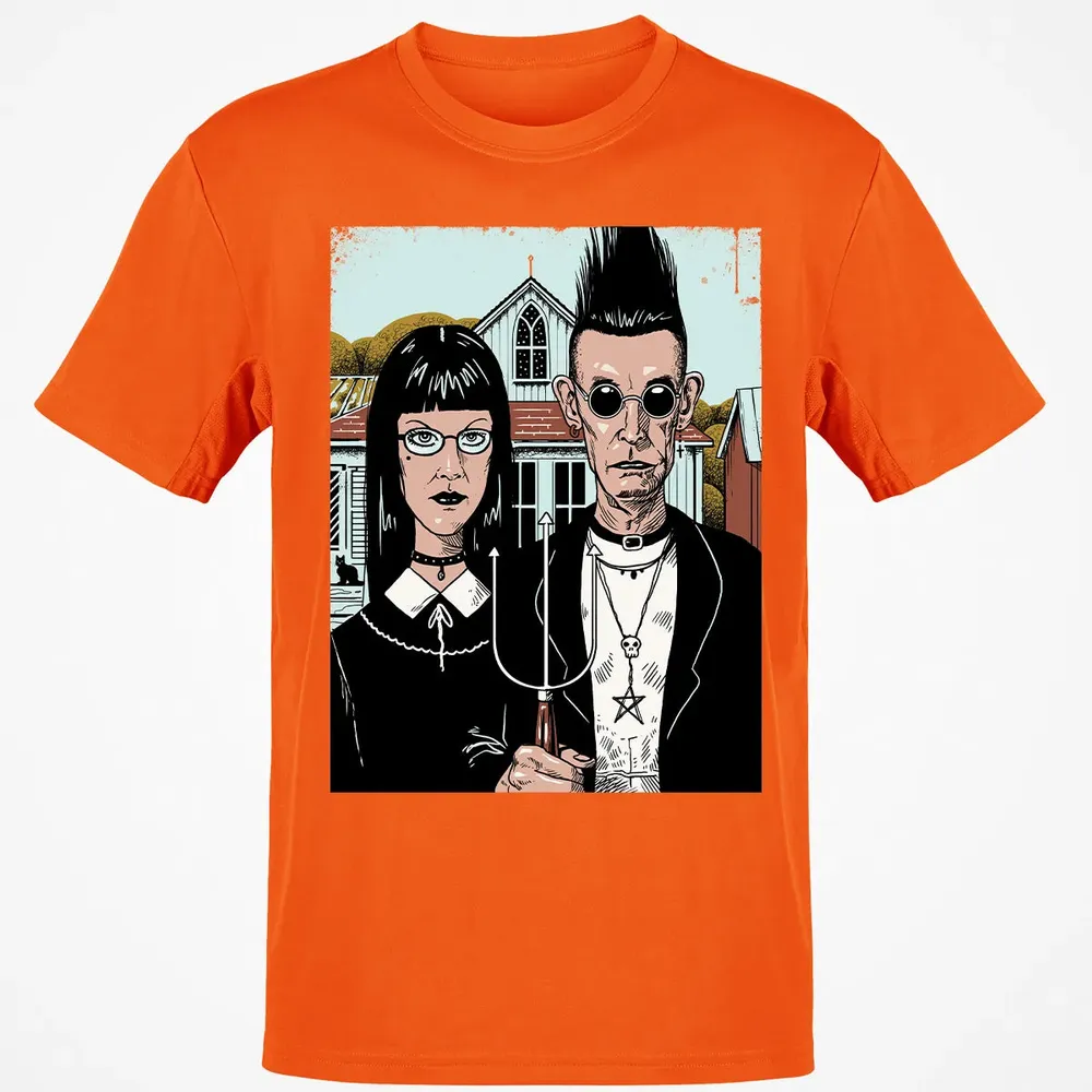 American Goth Classic Unisex T-Shirt - 9