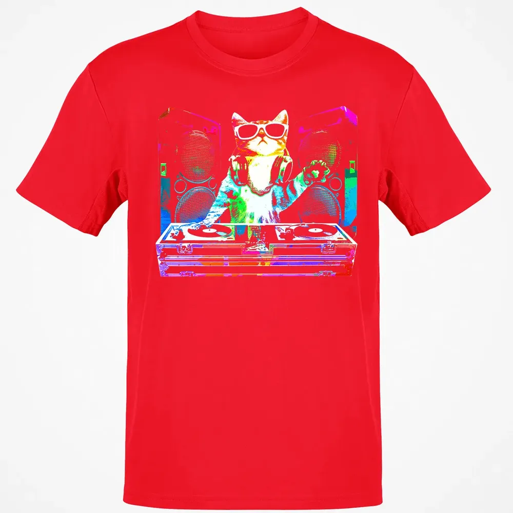 HOUSE CAT (New DJ Cat Kitty) Classic Unisex T-Shirt - 11