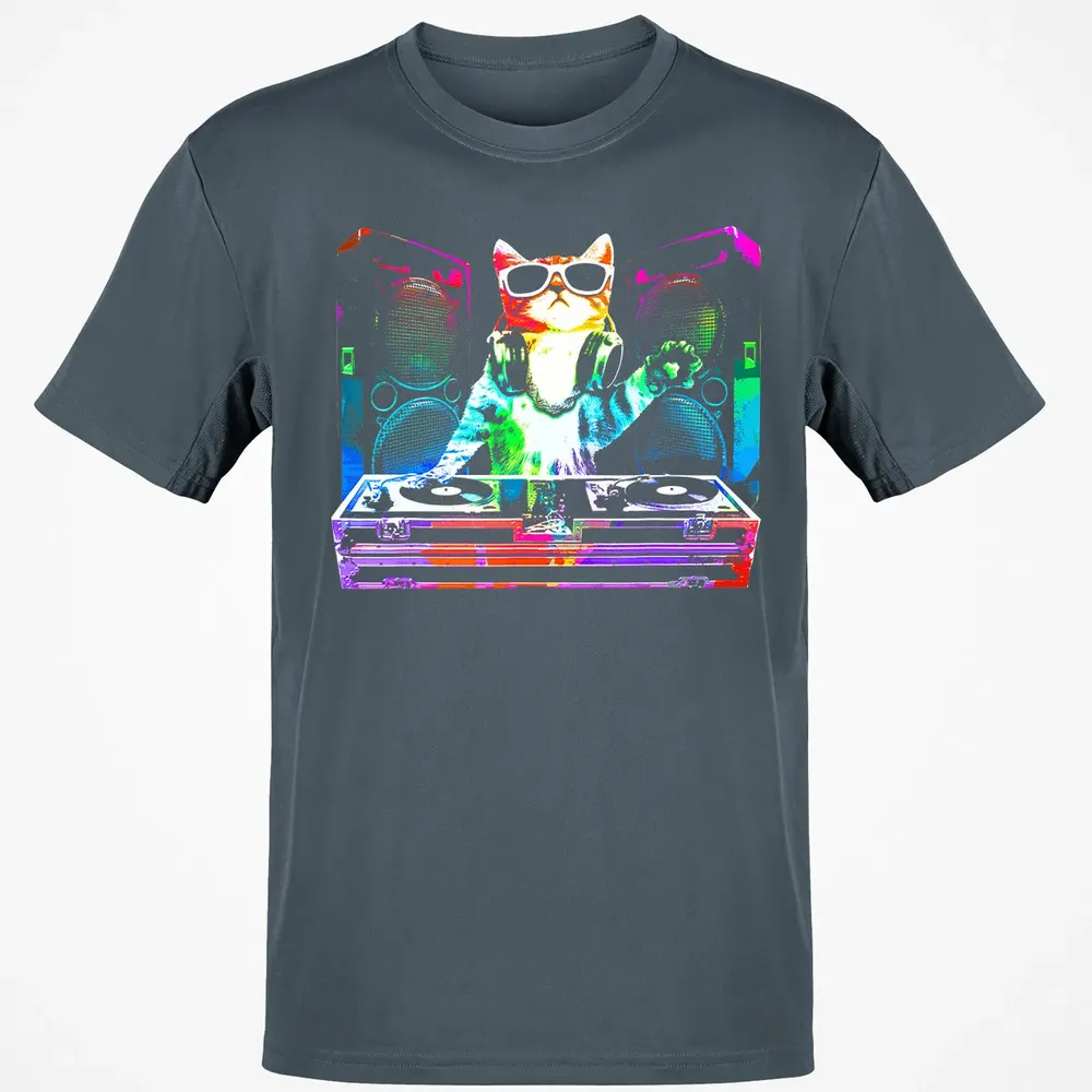 HOUSE CAT (New DJ Cat Kitty) Classic Unisex T-Shirt - 4
