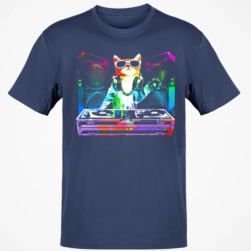 HOUSE CAT (New DJ Cat Kitty) Classic Unisex T-Shirt - 8