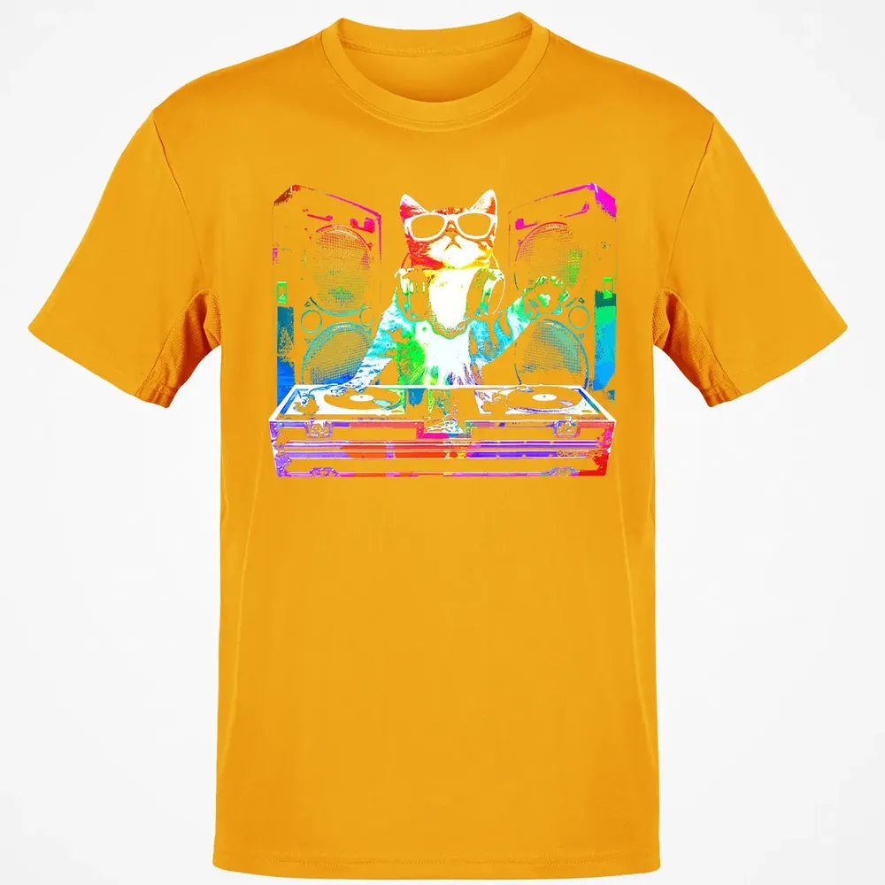 HOUSE CAT (New DJ Cat Kitty) Classic Unisex T-Shirt - 5