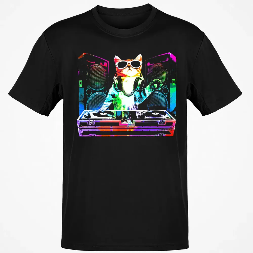HOUSE CAT (New DJ Cat Kitty) Classic Unisex T-Shirt - 2