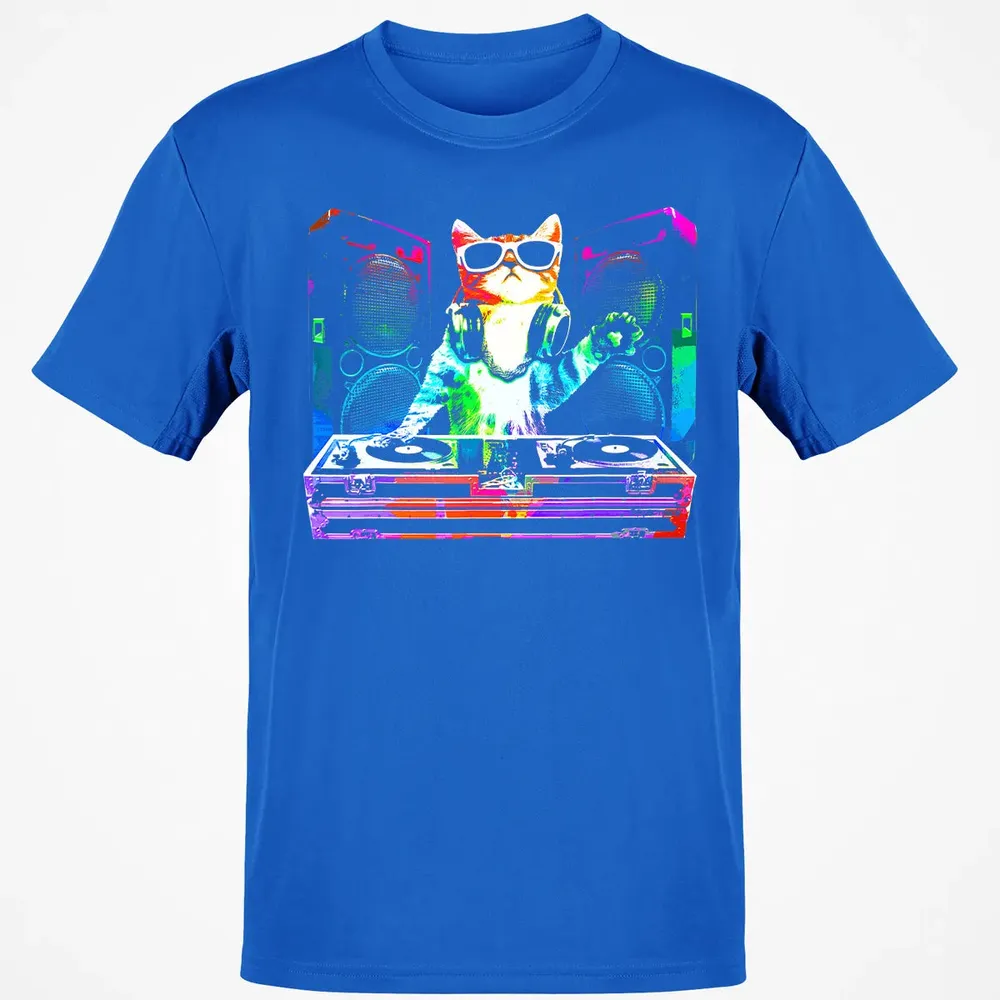 HOUSE CAT (New DJ Cat Kitty) Classic Unisex T-Shirt - 12