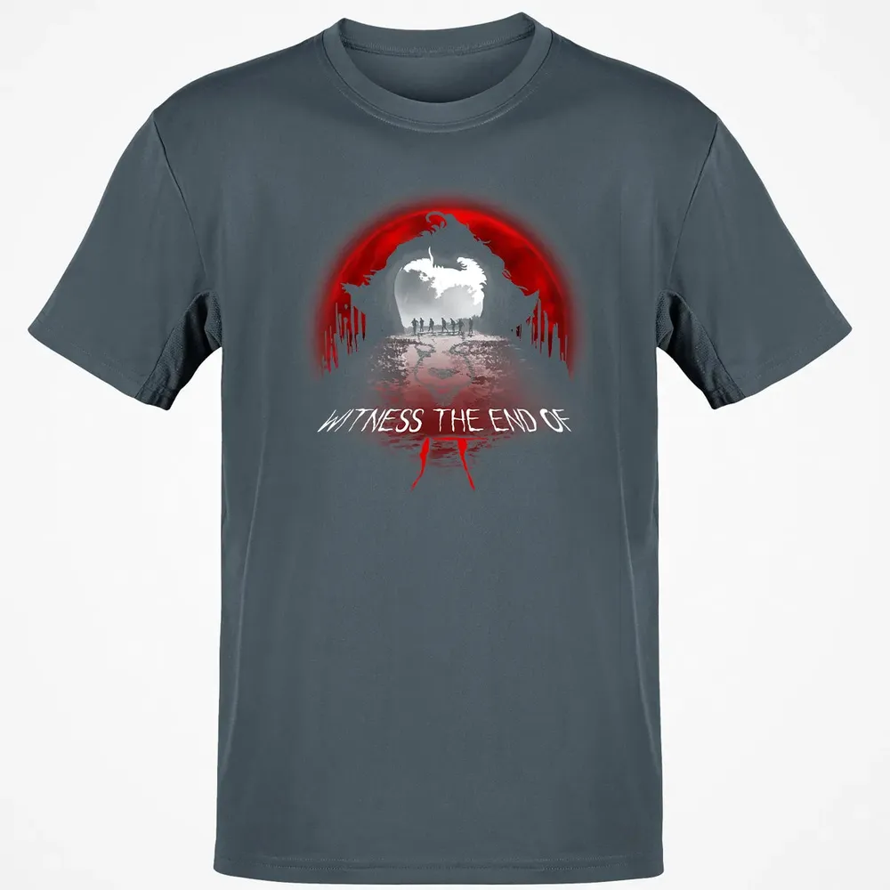 Halloween Horror Movie Witness The End Of It Costume Gift Classic Unisex T-Shirt - 4