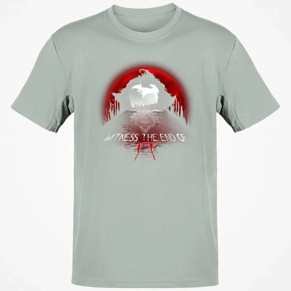 Halloween Horror Movie Witness The End Of It Costume Gift Classic Unisex T-Shirt - 3