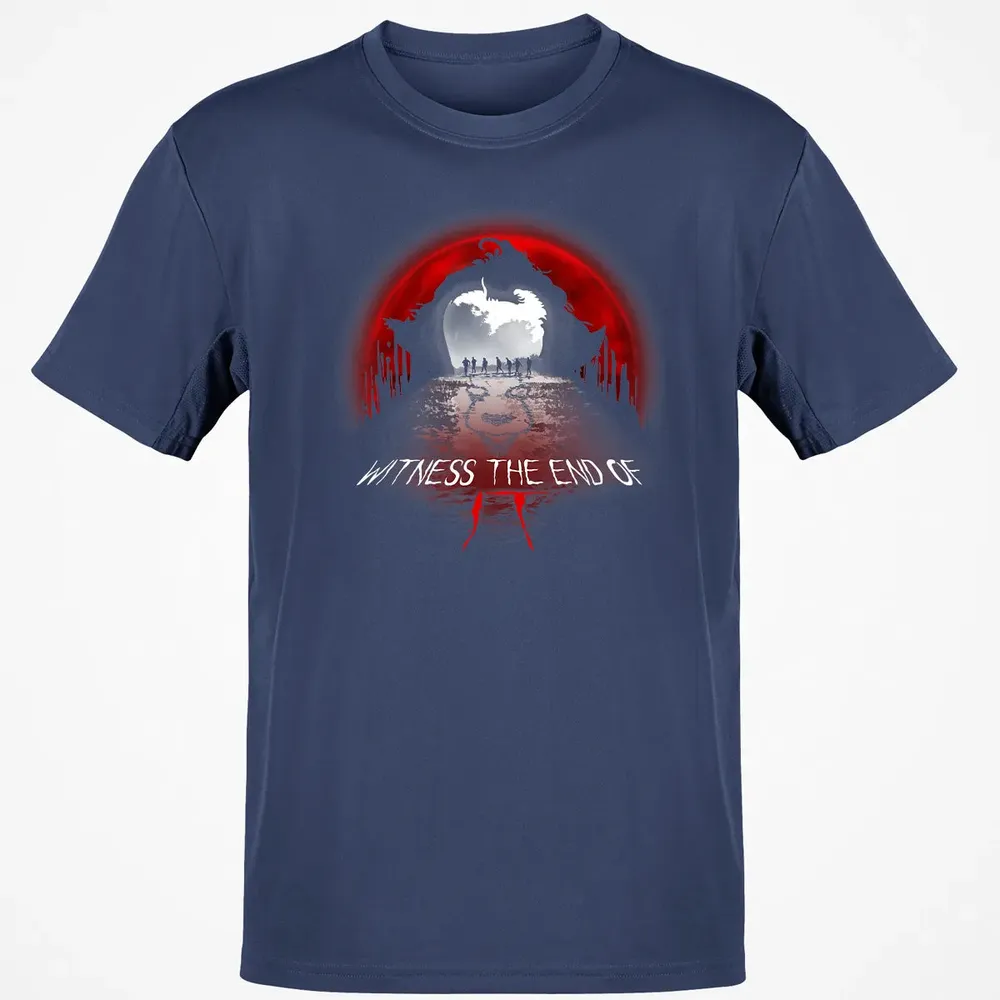 Halloween Horror Movie Witness The End Of It Costume Gift Classic Unisex T-Shirt - 8