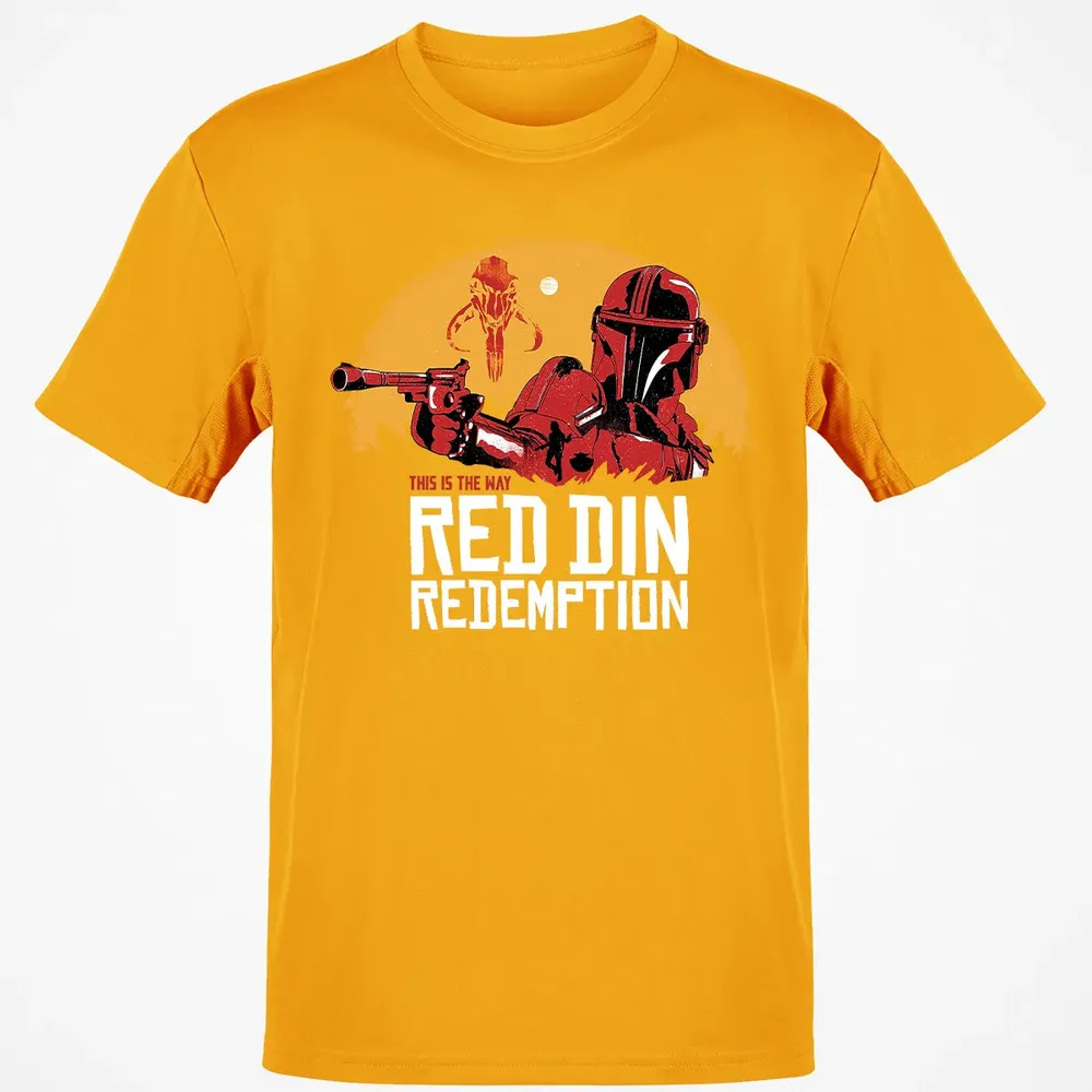 Red Din Redemption Classic Unisex T-Shirt - 5