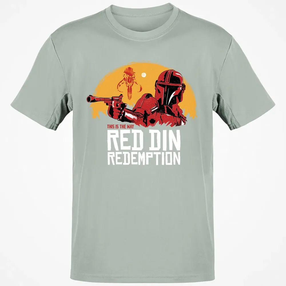 Red Din Redemption Classic Unisex T-Shirt - 3
