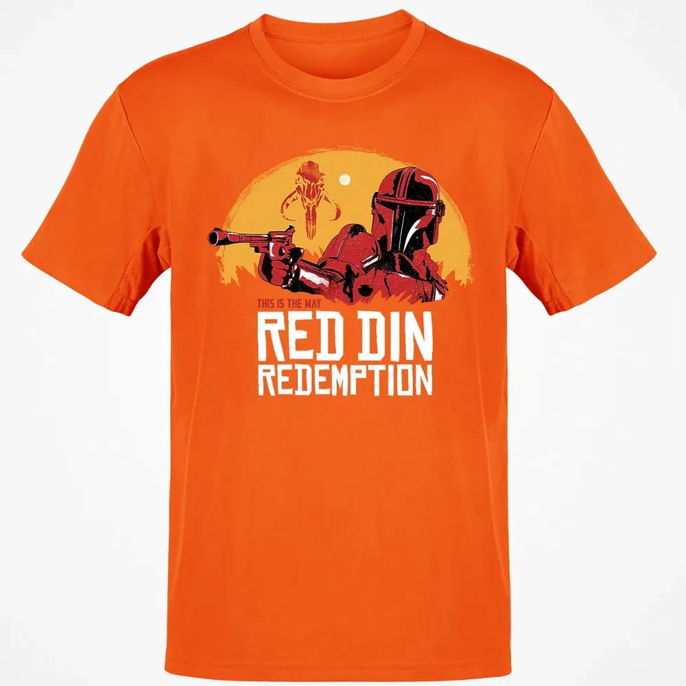 Red Din Redemption Classic Unisex T-Shirt - 9