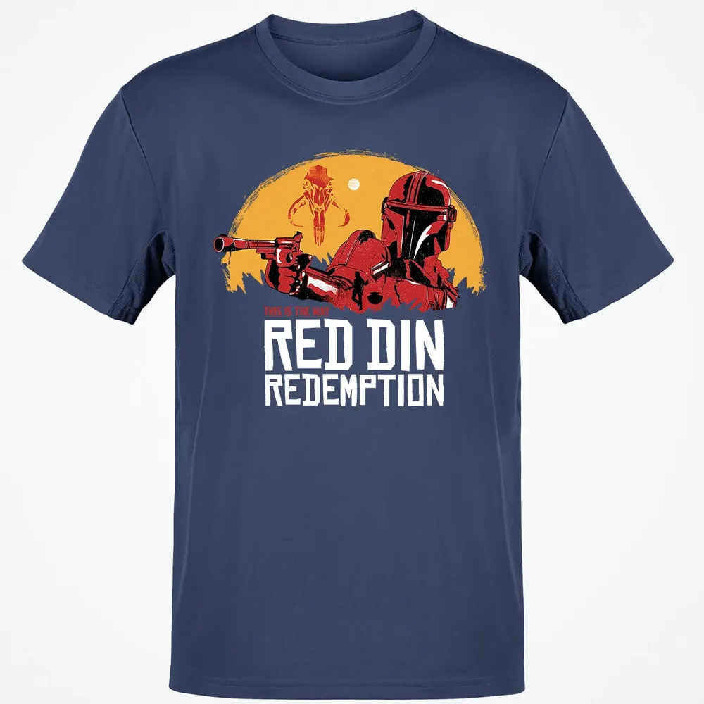 Red Din Redemption Classic Unisex T-Shirt - 8