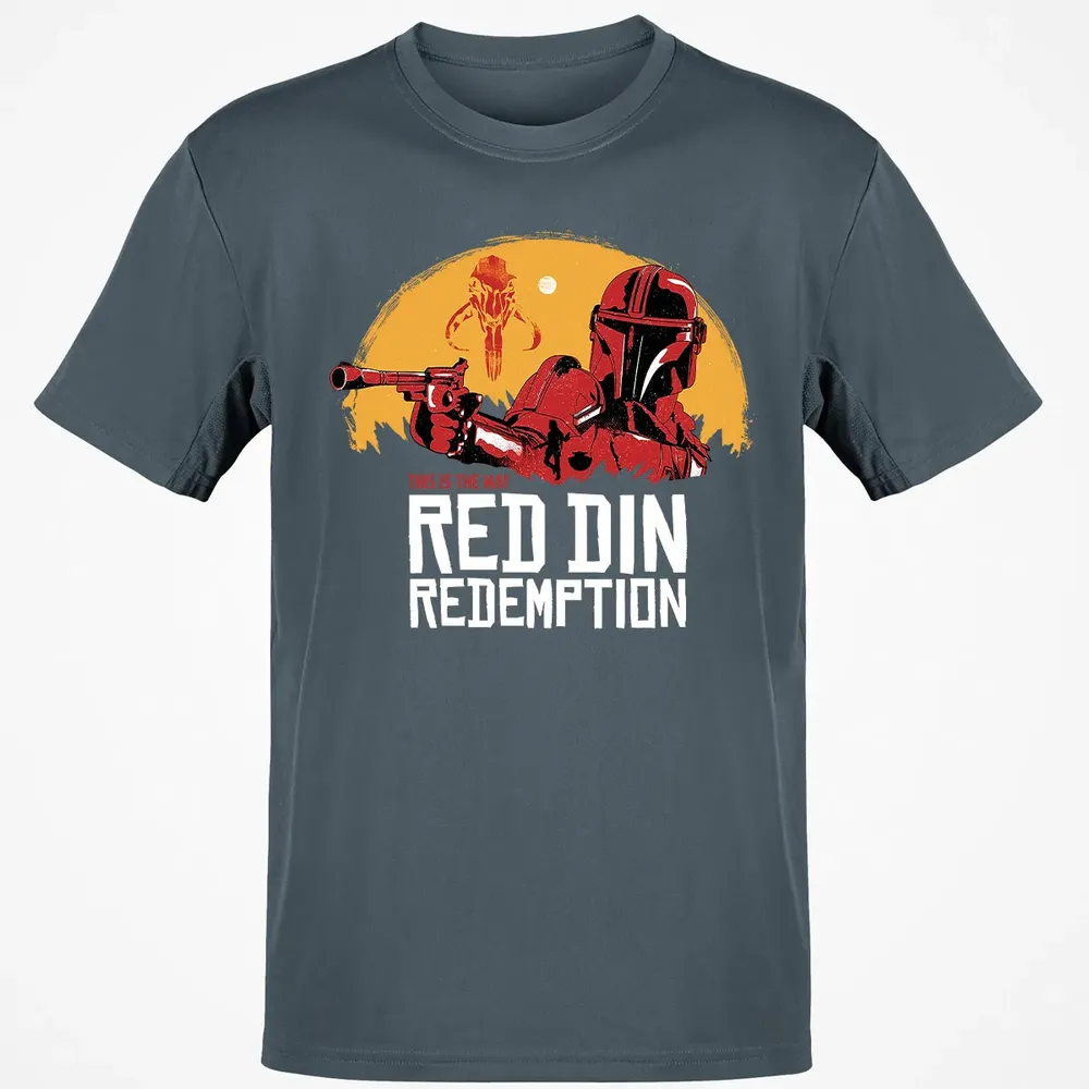 Red Din Redemption Classic Unisex T-Shirt - 4