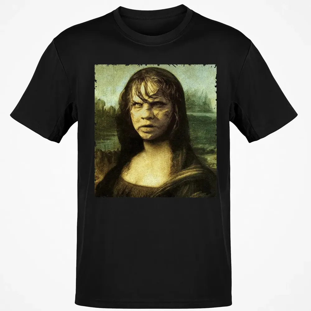 Devil Mona Lisa Classic Unisex T-Shirt - 2