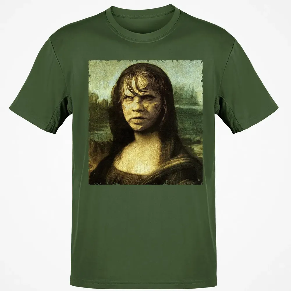 Devil Mona Lisa Classic Unisex T-Shirt - 7