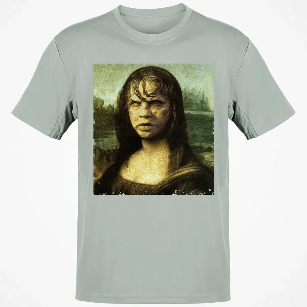 Devil Mona Lisa Classic Unisex T-Shirt - 3