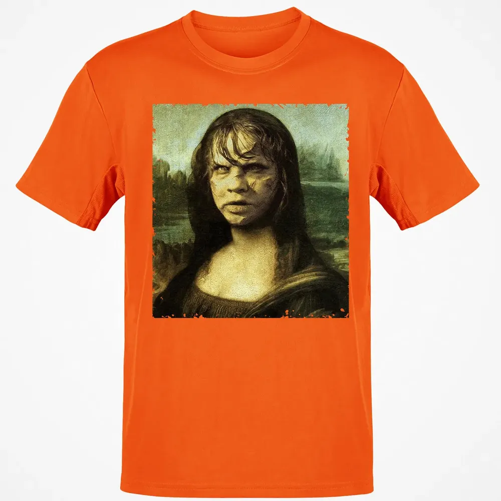 Devil Mona Lisa Classic Unisex T-Shirt - 9