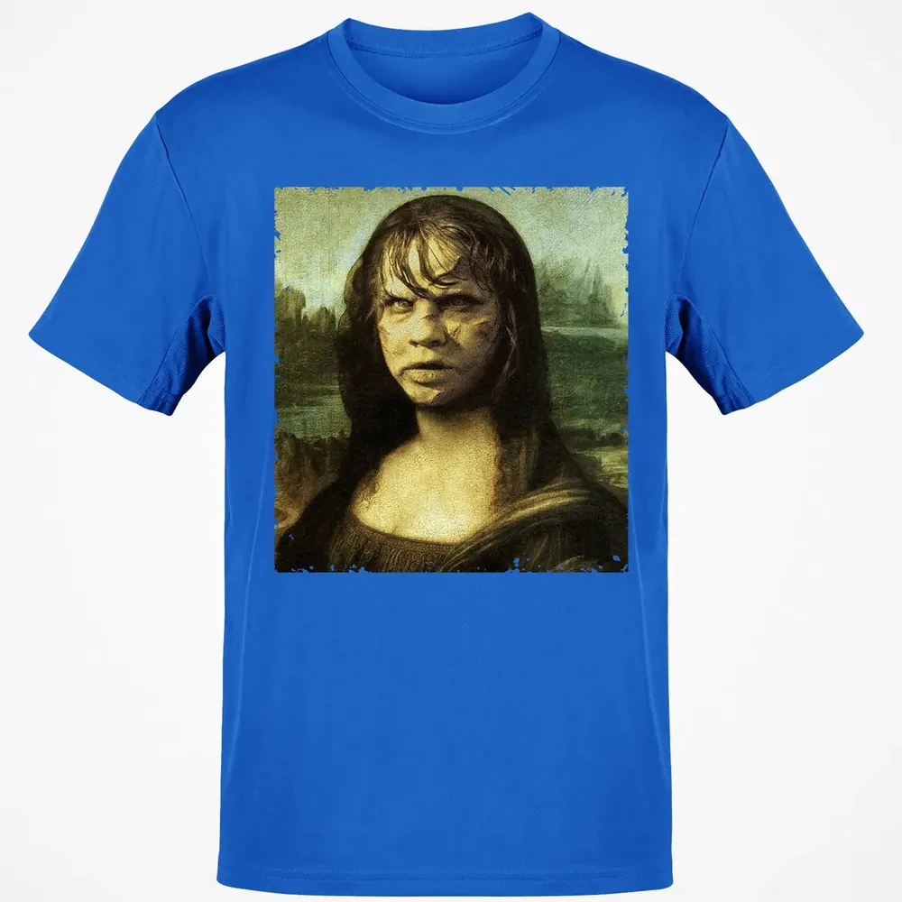 Devil Mona Lisa Classic Unisex T-Shirt - 12