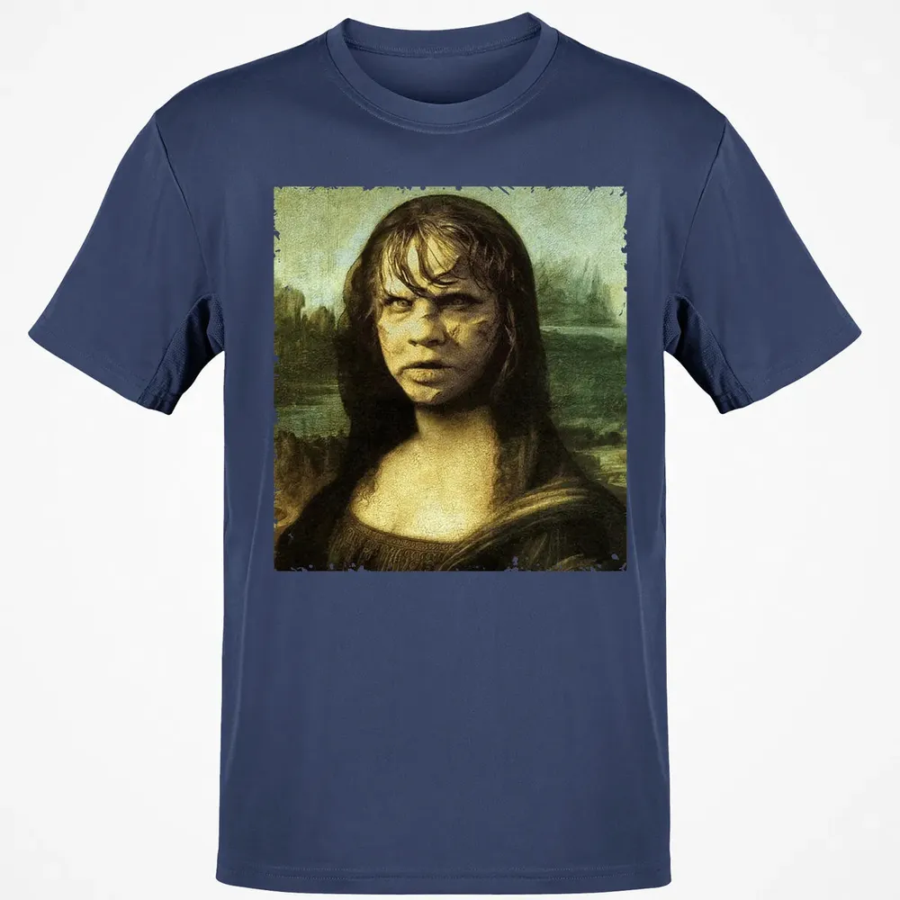 Devil Mona Lisa Classic Unisex T-Shirt - 8