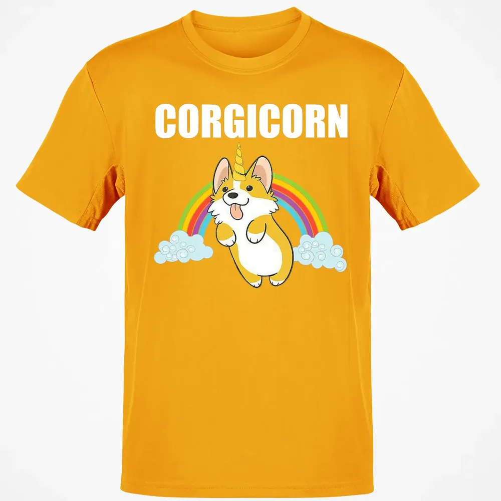 Cute Corgicorn   Funny Corgi Lover  Gift Classic Unisex T-Shirt - 5