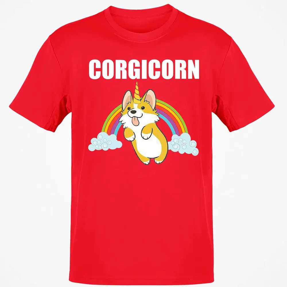 Cute Corgicorn   Funny Corgi Lover  Gift Classic Unisex T-Shirt - 11